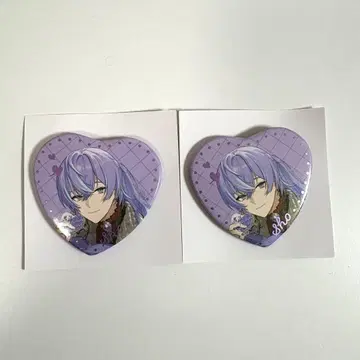 별 인도 쇼 Melty Valentine 캔뱃지 2점 세트