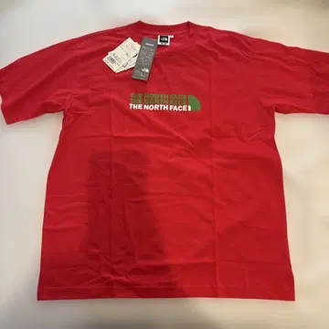 THE NORTH FACE 레드 T셔츠 L사이즈 레트로 빈티지