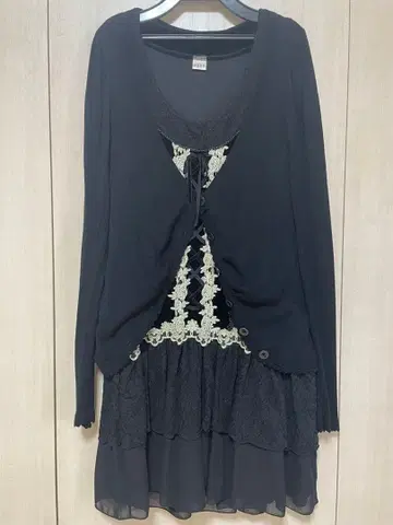 블랙피스나우 니트 가디건 BPN