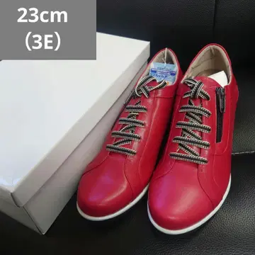267 [새상품] 23cm (3E) 고급 스니커즈 펌프스