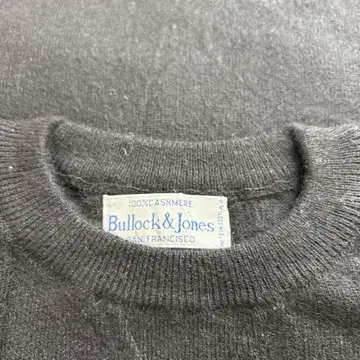 빈티지 Bullock & Jones 캐시미어 니트 블랙