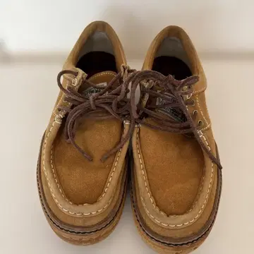 VANS 브라운 스웨이드 데크 슈즈
