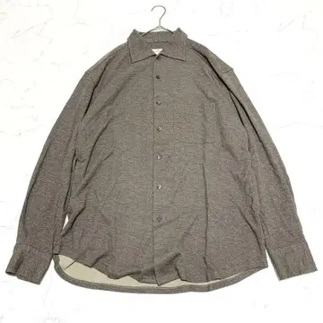 ermenegildo zegna 램스울 혼방 셔츠 헤링본 제냐