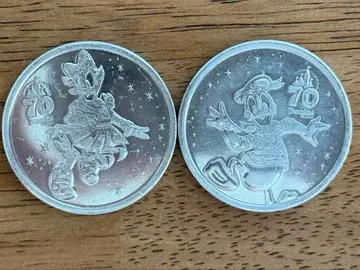 캘리포니아 디즈니 70주년 기념 코인