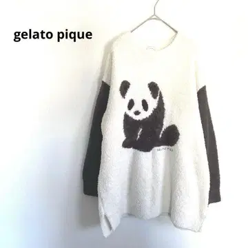 수님 gelato pique 젤라피케 팬더 무늬 룸웨어 복슬복슬