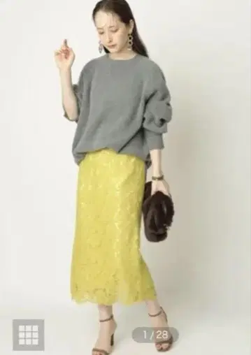 Arpege story 레이스 스커트