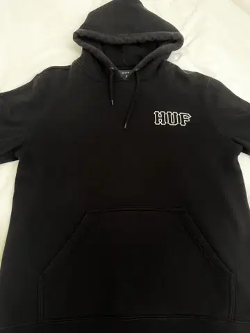 HUF 블랙 후드티 M 사이즈
