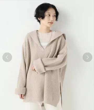 plage*미들 게이지 세일러 카라 니트 풀오버