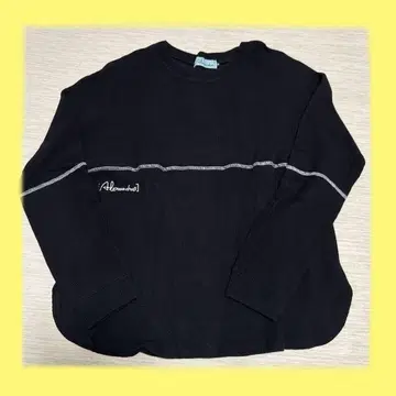 [Alexandros] 알렉산드로스 와플 롱슬리브 티셔츠 S사이즈