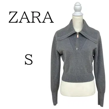 ZARA 자라 그레이 긴팔 니트/스웨터 S