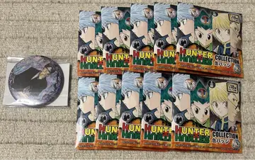 HUNTER x HUNTER 컬렉션 캔뱃지 미개봉 10점 클로로