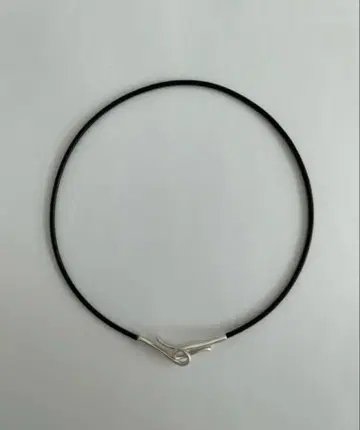 LORO 01M leather necklace 01