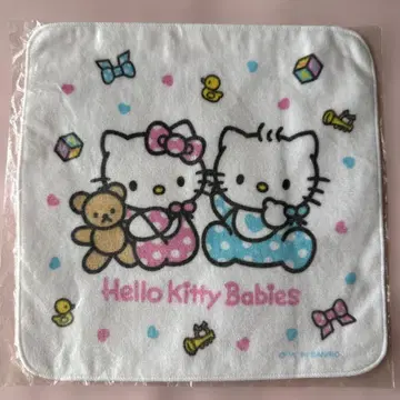 헬로키티 베이비스 푸치 타월 20cm