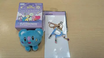 BT21 인형 배지 코야 KOYA RM 백참 세트
