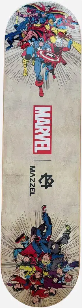 [ 새상품 ] MARVEL MAZZEL 스케이트보드 데크