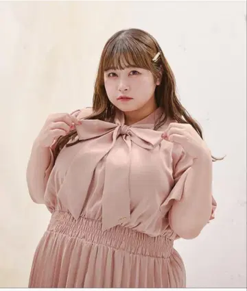 louiosy 반팔 보타이 원피스