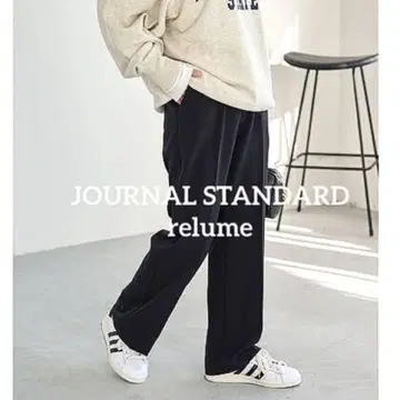 새상품급 워셔블 스트레치 더블 크로스 팬츠 레리움 2024ss 블랙