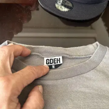 GDEH 그레이 M 사이즈 티셔츠