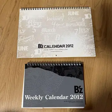 B'z 달력 2012년