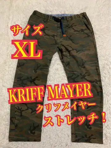 KRIFF MAYER 클라이밍 팬츠 스트레치 카모플라쥬 아웃도어 XL
