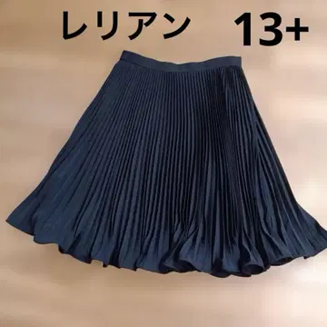 레리안 13+ 플리츠 스커트 블랙