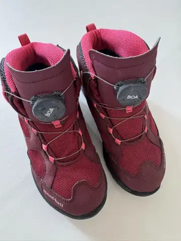 몽벨 키즈 트레킹 슈즈 19cm