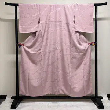 코몬 하나비시 파문 크레이프 원단 멋쟁이 기모노 102b d