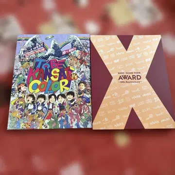 WEST. Blu-ray AWARD TO BE KANSAI COLOR