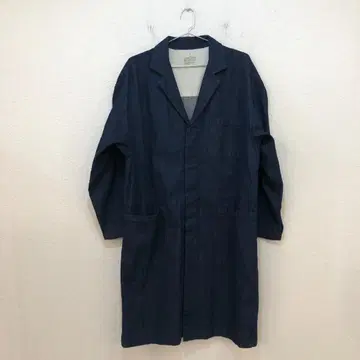 무인양품 MUJI 다크 블루 카폭 커버올 [ S ]