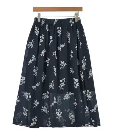 BEAMS Lights 롱 맥시 길이 스커트 여성용