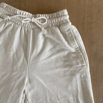 adidas 조거 팬츠 M 크림