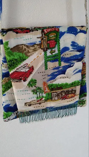 하와이 알로하 빈티지 미니백 미사용 새상품