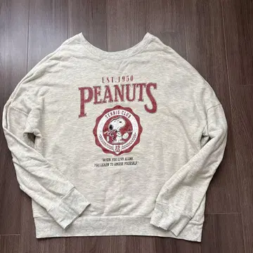 PEANUTS 테니스 클럽 트레이닝복 그레이