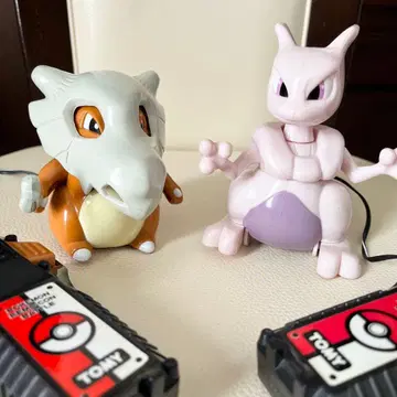 '99년제 포켓몬 리모컨 배틀 고라파덕 뮤츠 TOMY제