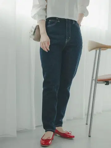 [ Lee ] SLIM DENIM regular XS ONE WASH