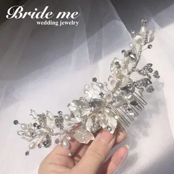 [ 새상품급 ] 결혼식 Bride me HD-19 헤어 액세서리