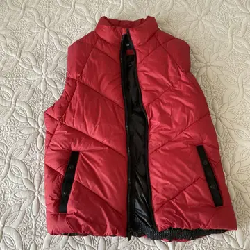 Gap 빨간색 다운 베스트