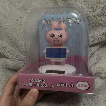 빤쮸토끼 고개 흔드는 솔라 마스코트