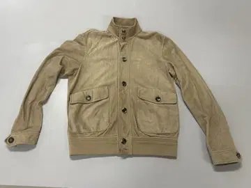 DENIM 베이지 가죽 자켓 48