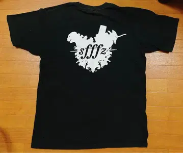 신 고질라 대 에반게리온 교향곡 로고 티셔츠 블랙 L 사이즈