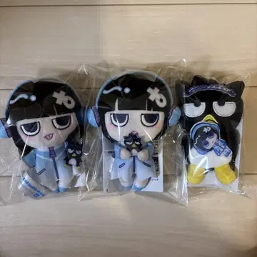새상품 ano x 배드마츠마루 봉제 인형 마스코트 컴플리트 3개 세트