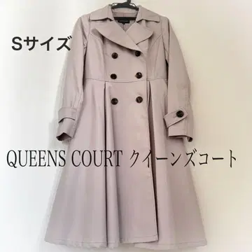 QUEENS COURT 드레스 트렌치코트 S 사이즈