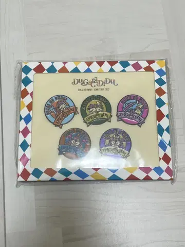 SEKAI NO OWARI DGDD 핀 배지 5개 세트