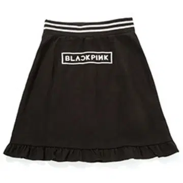 BLACKPINK 허리 라인 프릴 치마바지