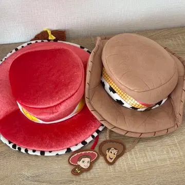 토이스토리 우디&제시 팬캡 디즈니랜드 모자