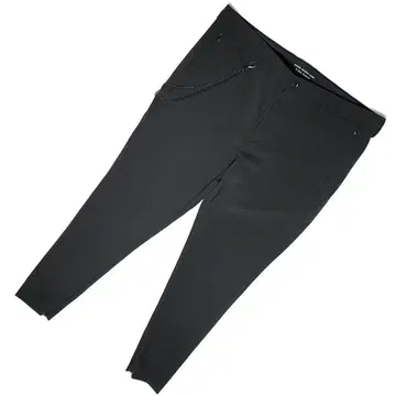 ZARA MAN 체인 부착 스트레치 슈퍼 스키니 팬츠 34 블랙 데님
