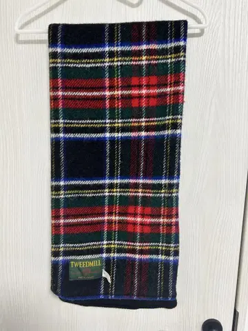 TWEEDMILL 타탄 체크 머플러 플리스 프레디&글로스터