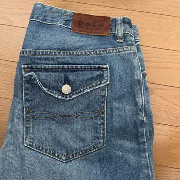 POLO 블루 데님 스트레이트