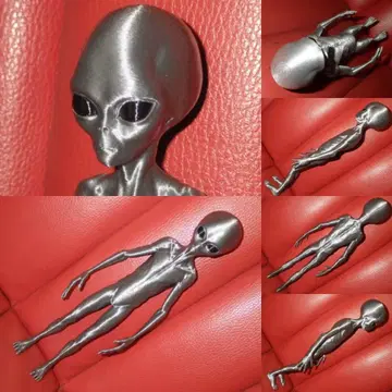 우주인 에이리언 피규어 인형 입상 52 그레이 UFO 로즈웰 사건