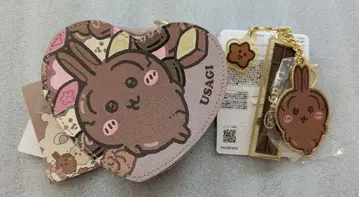 치이카와 (먼작귀) 시마무라 다이컷 파우치 키링 토끼